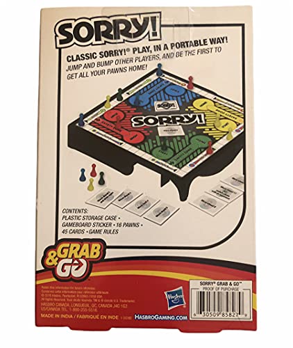 Hasbro Gaming Sorry Grab & GO miniatura 2