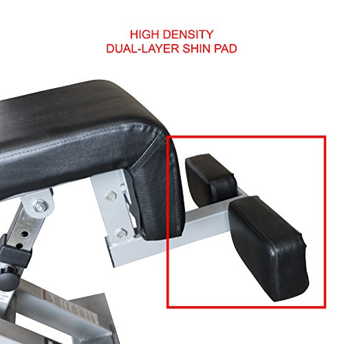 Valor Fitness DF-1 Adjustable Decline/Flat Bench for Weightlifting and Ab Crunches
