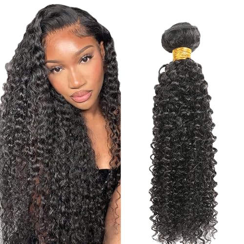 Pelo humano rizado de 24 pulgadas para lucir una melena espectacular y natural