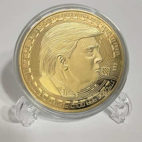 Trump Meme Coin President Donald Trump 2025-2029 Second Presidential Term Collectible Cryptocurrency...