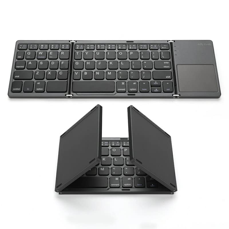 Clavier Bluetooth pliable avec pavé tactile pour éviter de s'encombrer