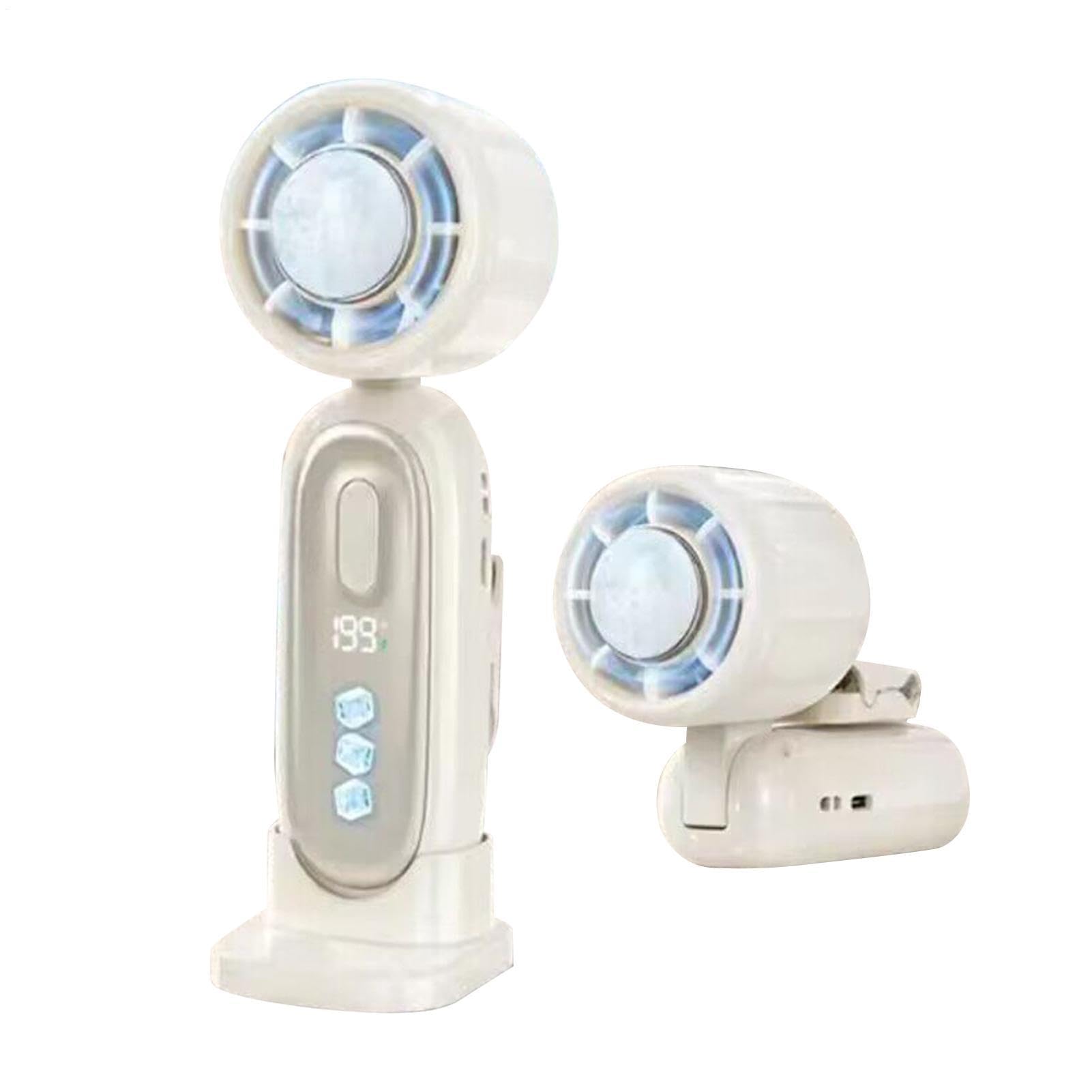 Ventilateur portable à main pliable avec batterie recharge