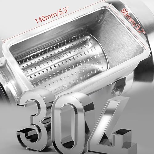 Rallador eléctrico comercial de queso 0.75Hp 550W miniatura 7