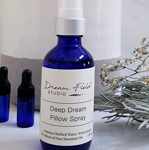 Natural Pillow Mist - Insomnia Relief, Sleep Remedy, Promotes Deep Dreams, Natural Remedies, Sleeping Aid, Woodsy Sleeping Spray, Anxiety Mist - Deep Dream