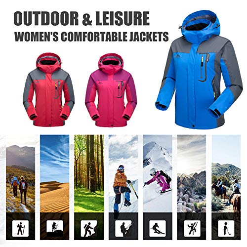 LHHMZ Donna Outdoor Antivento Escursionismo