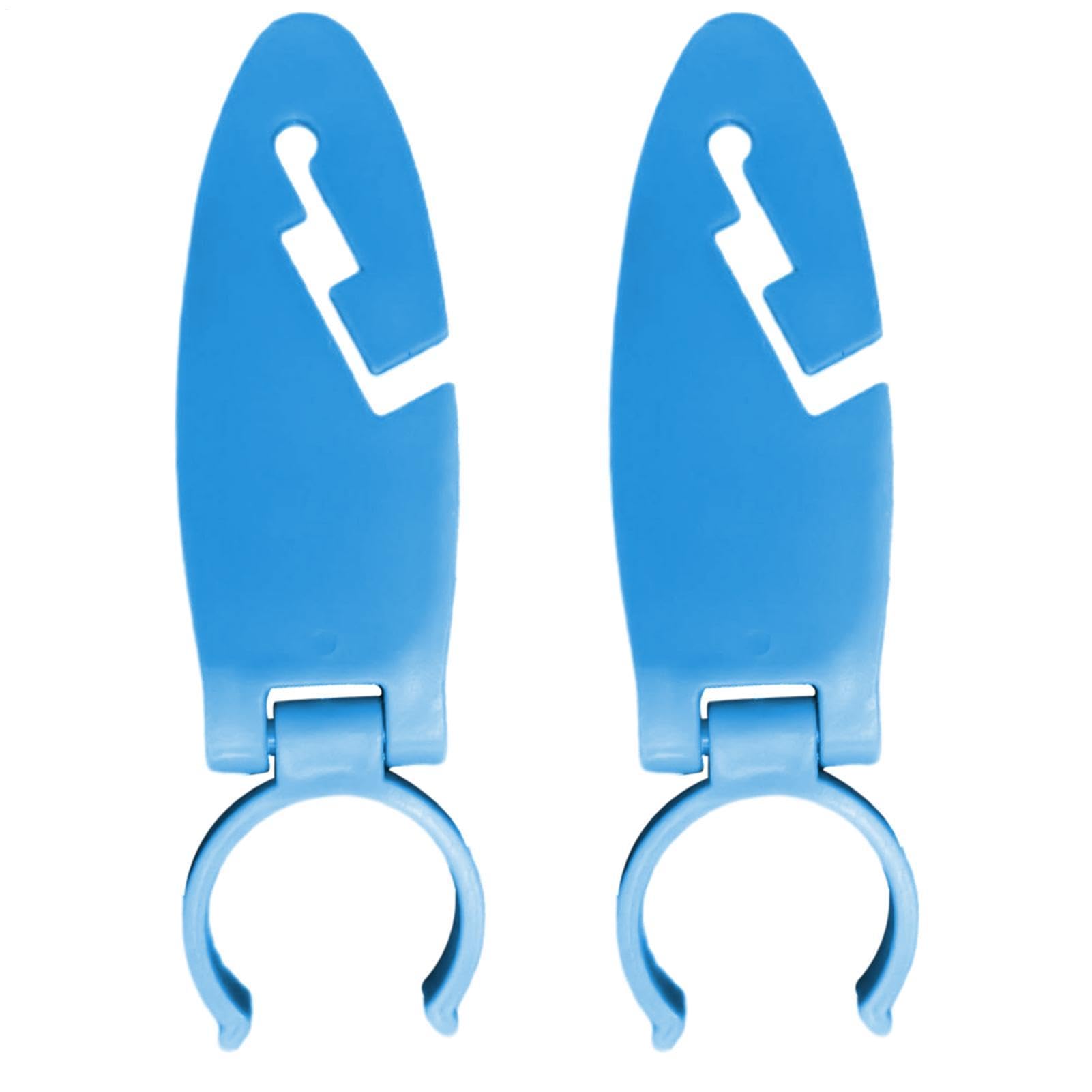 Generico Clip Porta Pagaia, 4 Pezzi, Supporto per Pagaia per Paddle Board E Kayak | ABS 11x3,3 cm, Fissaggio Espandibile a Scatto, Antivento e UV, per Sport Acquatici, Leggere e Resistenti