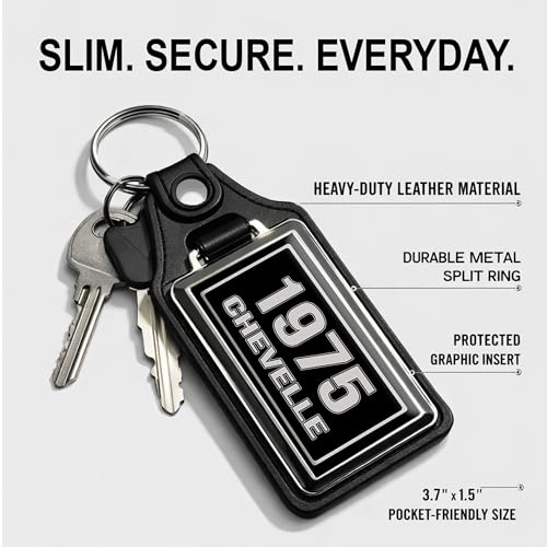 Image of Brotherhood Car Key Chain for Chevelle - Classic Models Keychain for Men and Women Gift Key Ring