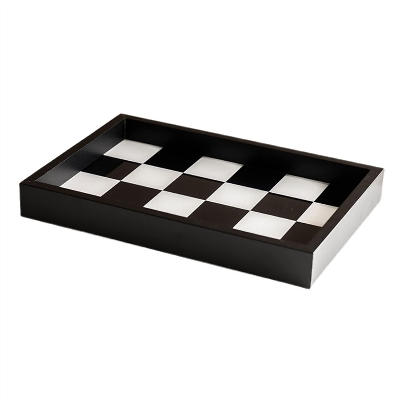 Plateau de rangement de table en verre pour éliminer le désordre avec style
