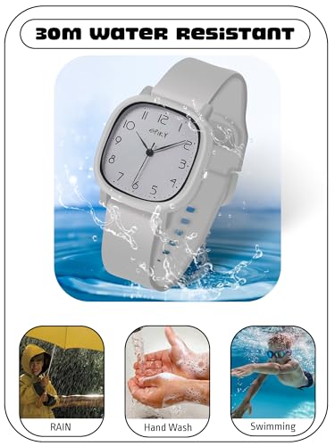 Image of SPIKY Analog Watch for Kids | Water Resistant & Lightweight | Durable & Soft Silicone Strap | Unisex Best Birthday Gift | Casual Analogue Wrist Watches for Boys & Girls | Age 2-14 yrs