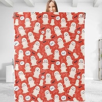 Dhakalrlde Funny Tombstone Hand Throw Blanket - 50x40 Inch Plush Flannel Blanket For Couch & Bed