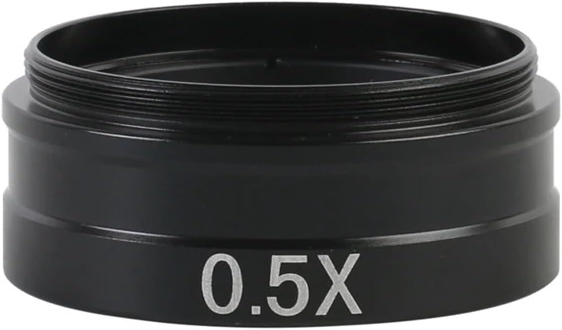 0.5倍 1.5倍対物バロー対物レンズ M42ネジインターフェース 180倍 200倍 300倍 500倍工業用顕微鏡カメラレンズ用