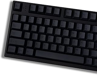 PBT Gray Keycaps Set 144 Keys Cherry Profile DYE-Sub Custom ISO ANSI Keycaps for 61 64 87 104 108 Cherry MX Switches Mechanical Keyboards