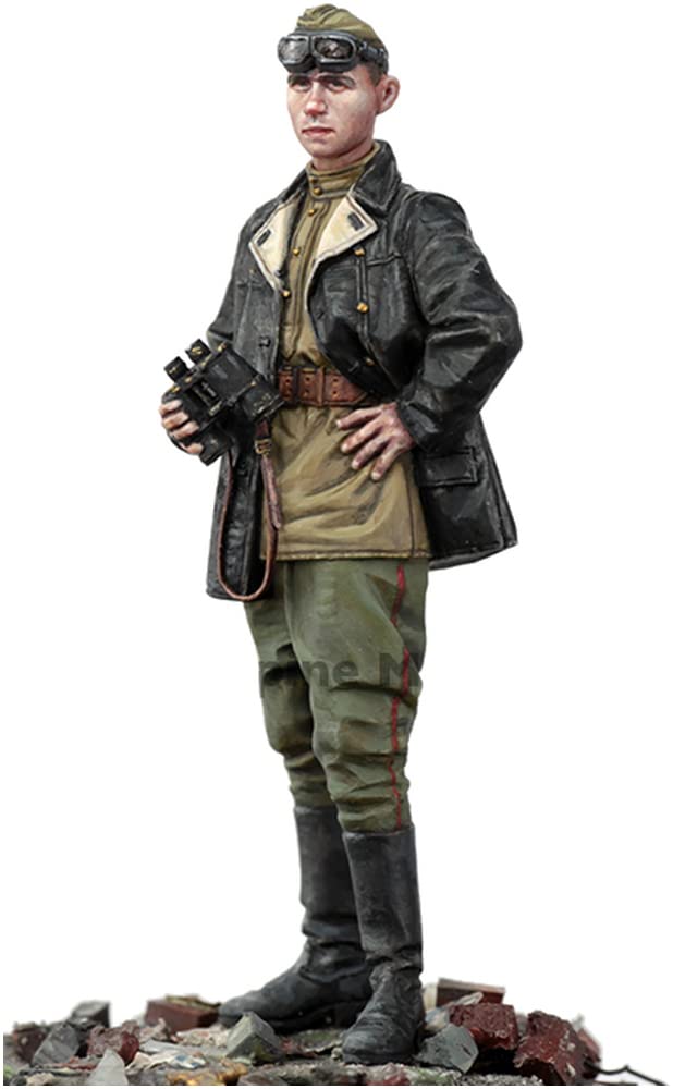 Soldat soviétique miniature alpine AM35306 1/35 résine pour corriger le manque de réalisme de vos chars