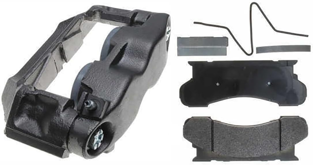 Front Right Brake Caliper w/Brakes Pads Automotive Replacement 1Piece fits Ford F-250 1977 1978 1979 5.8L 6.6L V8, fits Ford F-350 1976 5.9L 6.4L V8