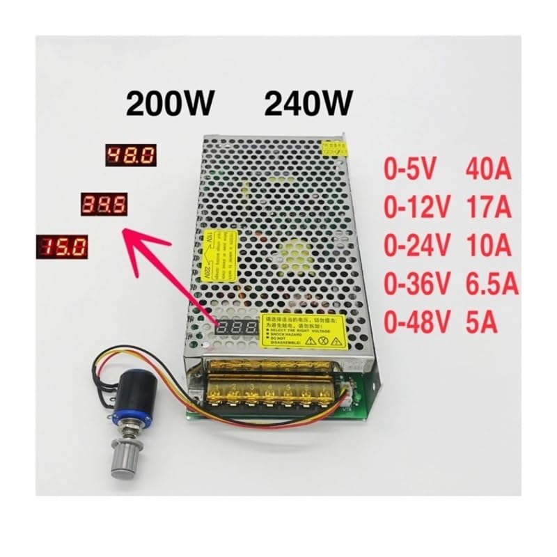 Convertisseur CA 220V 110V vers CC 5V 12V 24V 36V alimentation réglable - 2