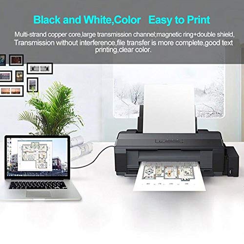 Ancheyn Yazıcı Printer USB Ara Bağlantı Kablosu USB 2.0 Yüksek Hız 5 Metre 4913