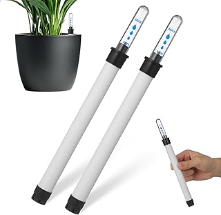 Homoyoyo Wasserstandsanzeiger Hydrokultur, 2 Stücke Wasserstandsanzeiger Pflanzen 22.8 cm, Zimmerpflanzen Gießanzeiger für Gartenarbeit Topfpflanzen Alle Pflanzen und Böden