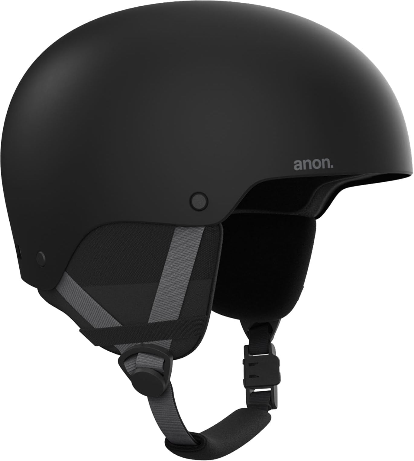 Kids' Rime 3 Ski & Snowboard Helmet, Black, Large/X-Large