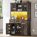 DWVO Coffee Bar Cabinet with...
