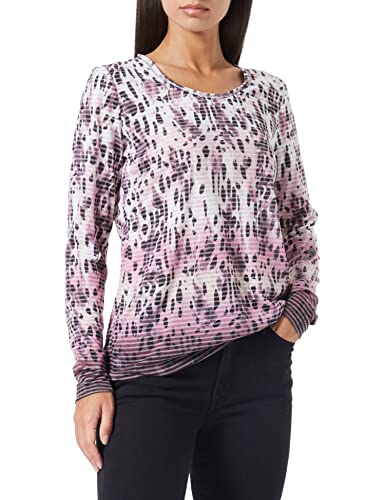 GERRY WEBER Edition 770055-44048 Camiseta, Lila/Pink/Brown Print, 36 para Mujer