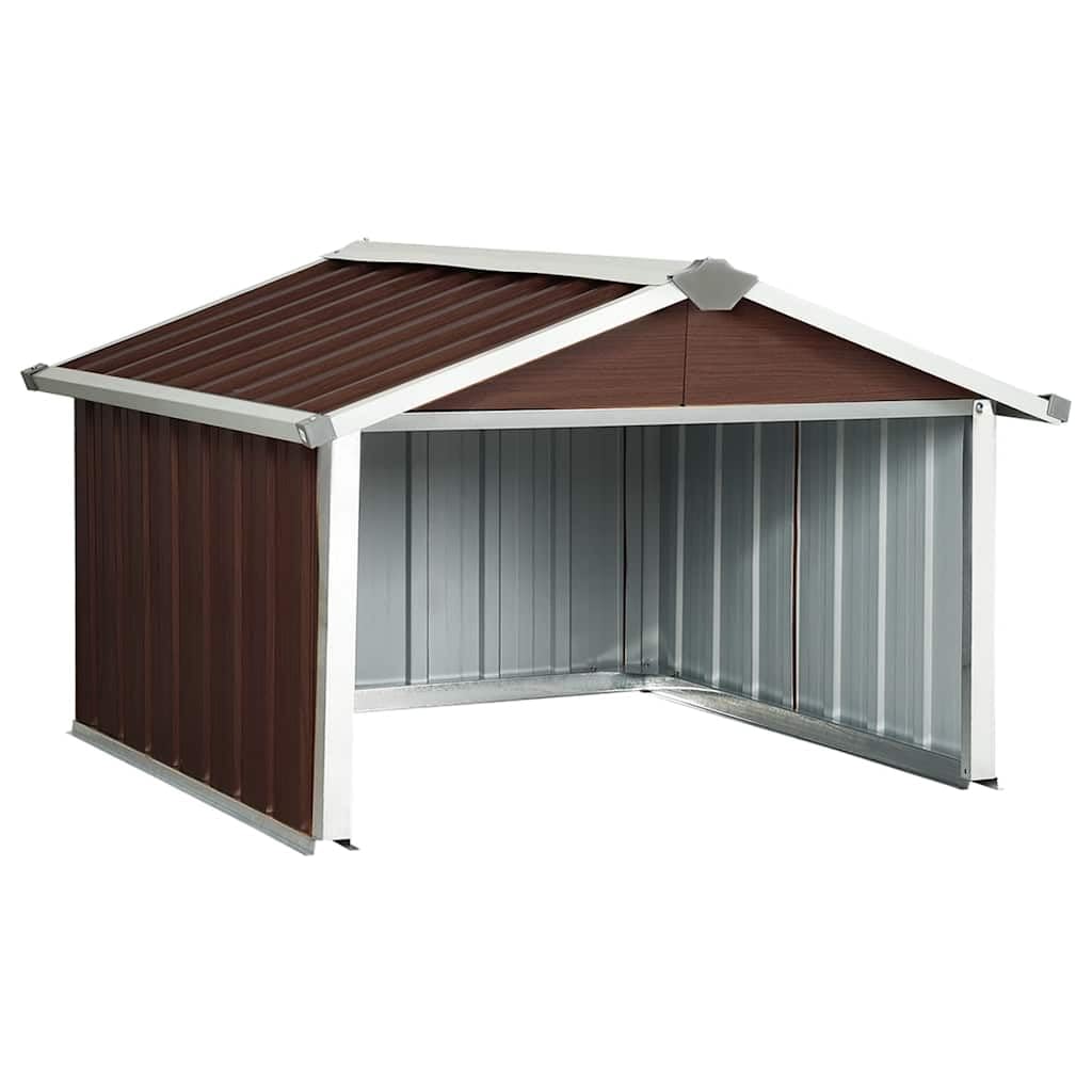 Générique Abri pour Robot de Jardin 92x97x63 cm Acier galvanisé Marron,Maison & Jardin, Pelouses & Jardins, Vie en extérieur, Structures extérieures, Cabanes & abris de Jardin, Brun (Poids 8.7KG)