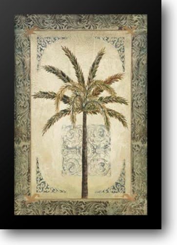Contemporary Palm II 17x21 Framed Art Print by Duncan, Heather