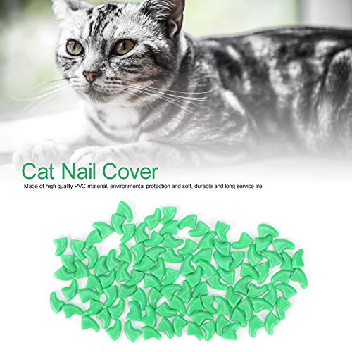 Tampa de Unha de Gato, Tampa de Garra de Gato Leve Em PVC, Quatro Tamanhos Macios para Gatos e Anima