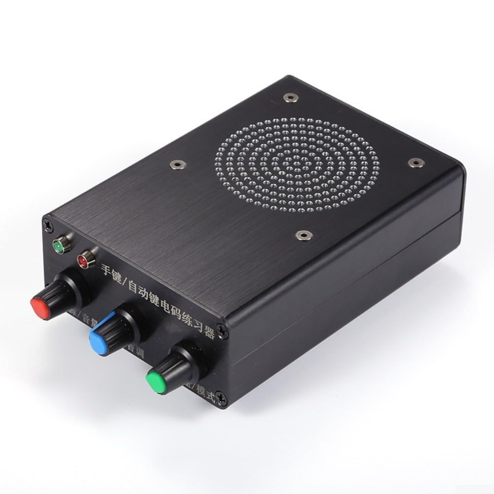 Morse-Code Übungsgerät, CW Trainer Oszillator mit Breitfrequenz 200-2500Hz & symmetrischem Ausgang, für Ham Radio Amateur Morse-Code Training
