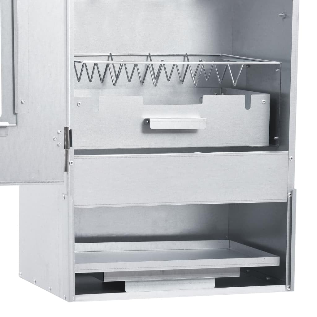Cucina e sala da pranzo BBQ forno affumicatore con 1kg trucioli di legno 44,5x29x83 cm elettrodomestici da cucina