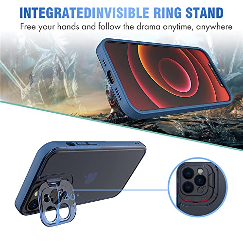 Coque fine iPhone XS Max mate anti-choc protégeant l'objectif avec support de table - 5