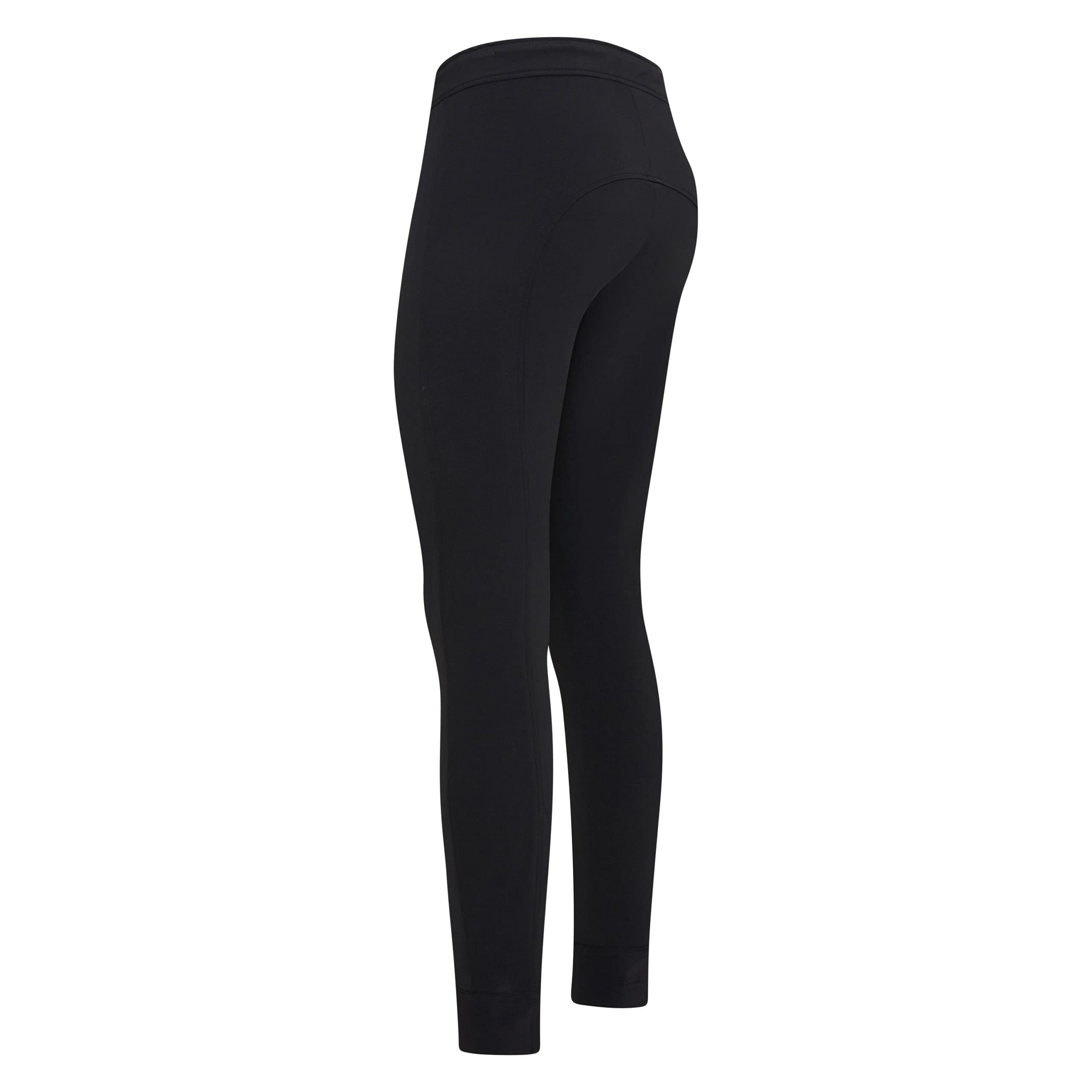 euro-star Athleisure Pantalon d'équitation homme Noir taille élastique