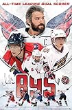 NHL Washington Capitals - Alex Ovechkin All-Time Leading Goal Scorer Wall Poster, 34L" x 22.4W", Unframed Version