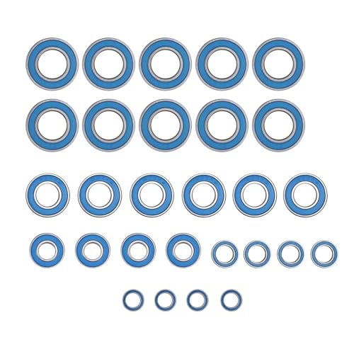 Image of XAQRYQO RC Car Parts For Traxxas For Sledge 1/8 RC Truck Car Upgrade Parts Spare Accessories 28pcs Sealed Bearing Kit