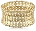 Polished-Tone Three-Row Stretch Bracelet