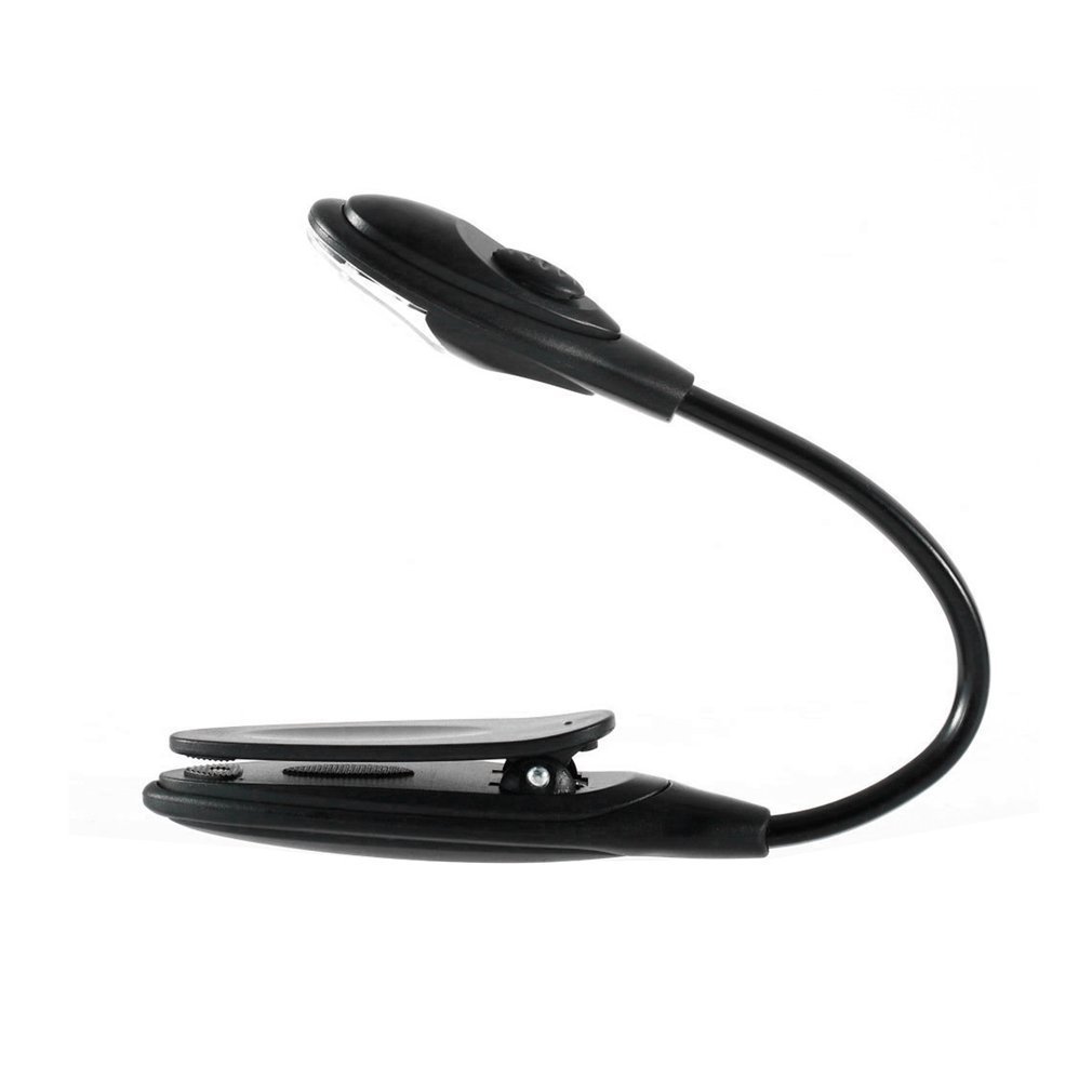 HRYHWASE Clip-On Bright Book Light Laptop LED Flexible Book Reading Light Lamp Portable Student Dormitory Lights