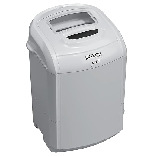 MINI LAVADORA DE ROUPAS PRAXIS PETIT 1,2KG 127V BRANCA
