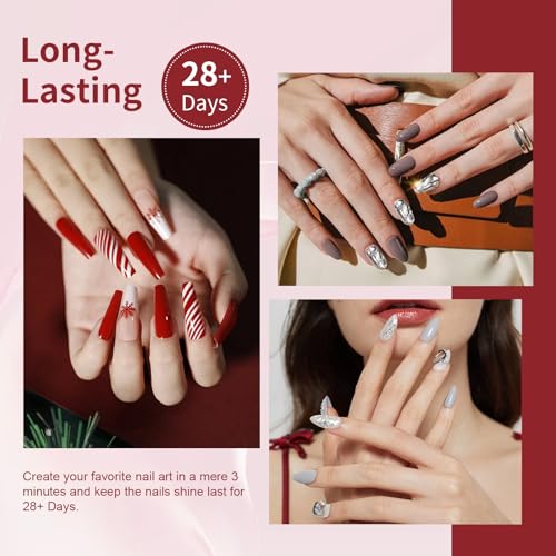 Kit de Esmalte de Uñas en Gel 43 Piezas con Luz UV 180W miniatura 4