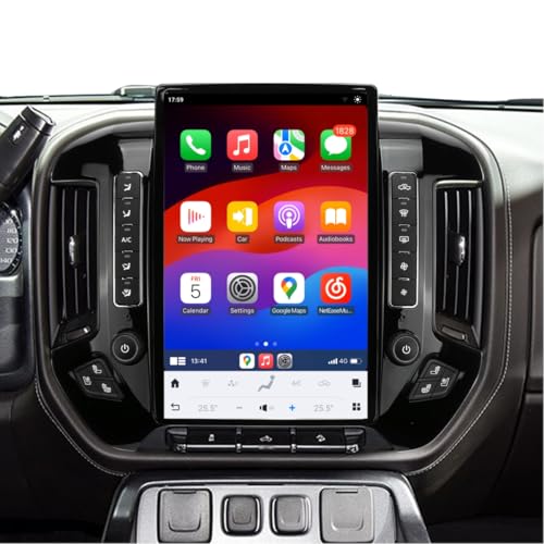 Radio Android 13 14.4" para Chevrolet Silverado/GMC Sierra miniatura 1