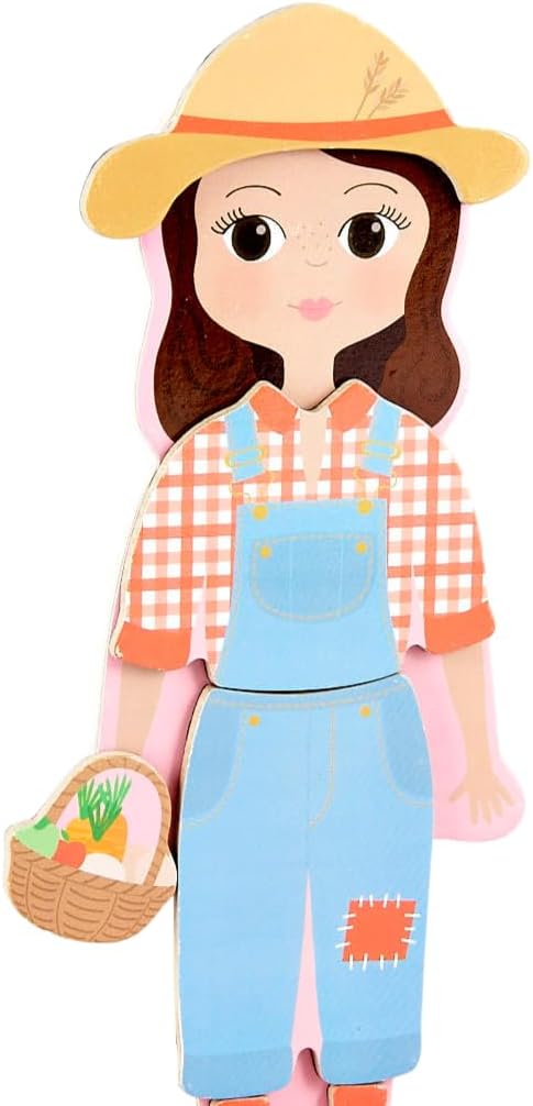 Floss & Rock: Magnetic Dress-Up Doll - Sophia