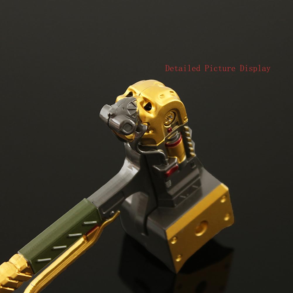Figurki kolekcjonerskie, Brelok do kluczy z młotem śmierci Caustic Death Hammer, metalowa