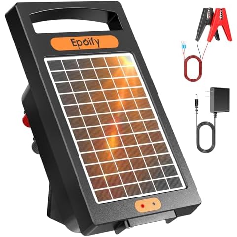 Epoify 24 Hour Solar Electric Fence Charger Cover