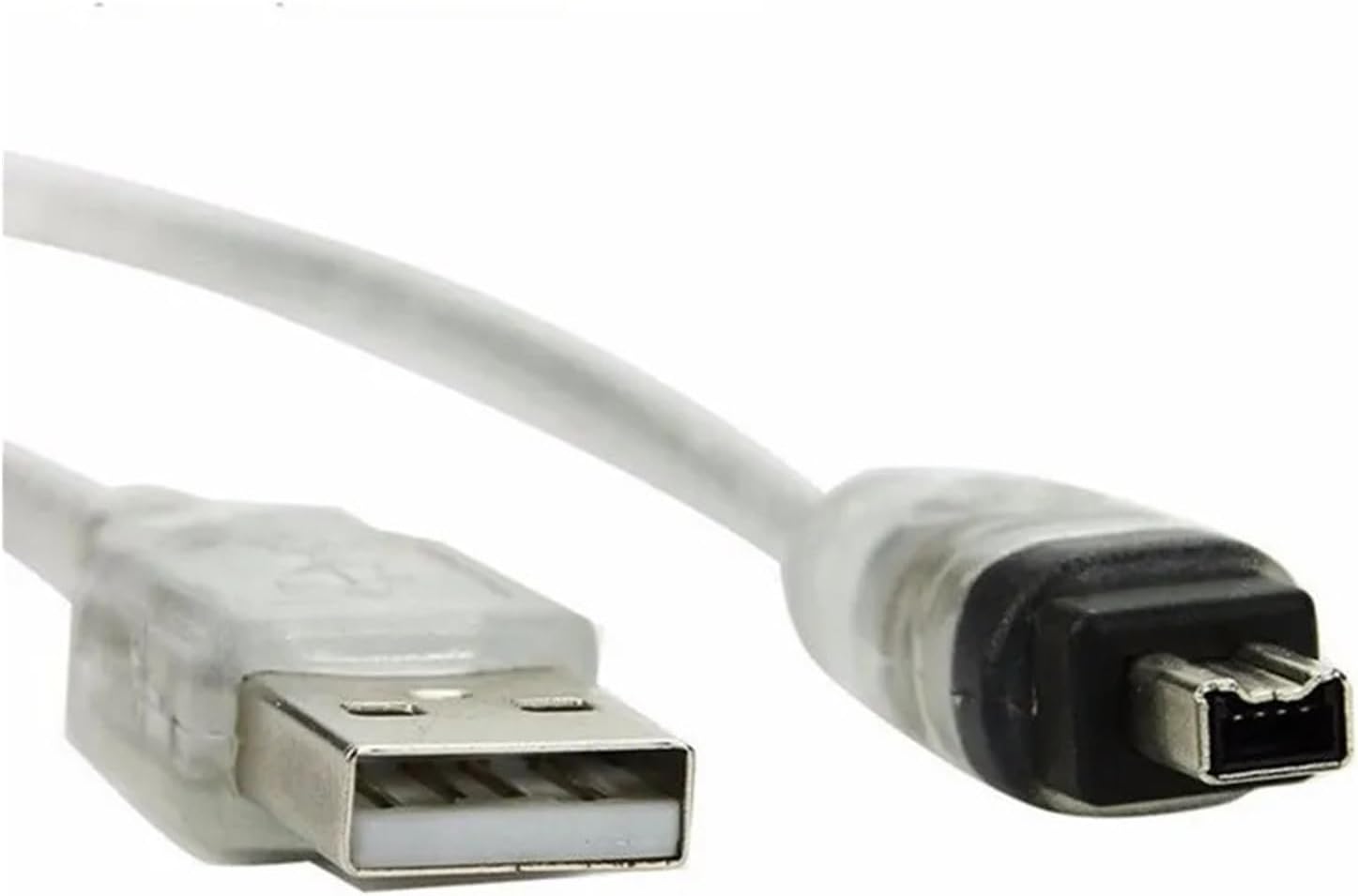 USB Male to Firewire IEEE 1394 4 Pin Male ILink Adapter Cord Firewire 1394 Cable for DCR-TRV75E DV