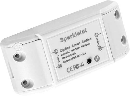 Zigbee Smart Home WiFi Interruptor remoto inalámbrico, controlador de luz LED, módulo de relé de bricolaje, compatible con Alexa y Google Home