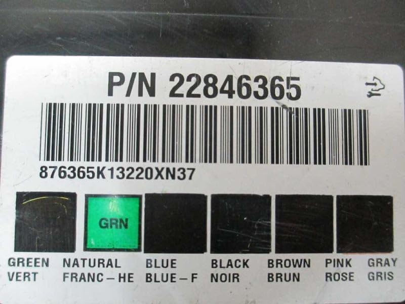 Body Control Module BCM Fits 12-14 Compatible with Sierra Tahoe Yukon Compatible with Suburban Escalade 22846365