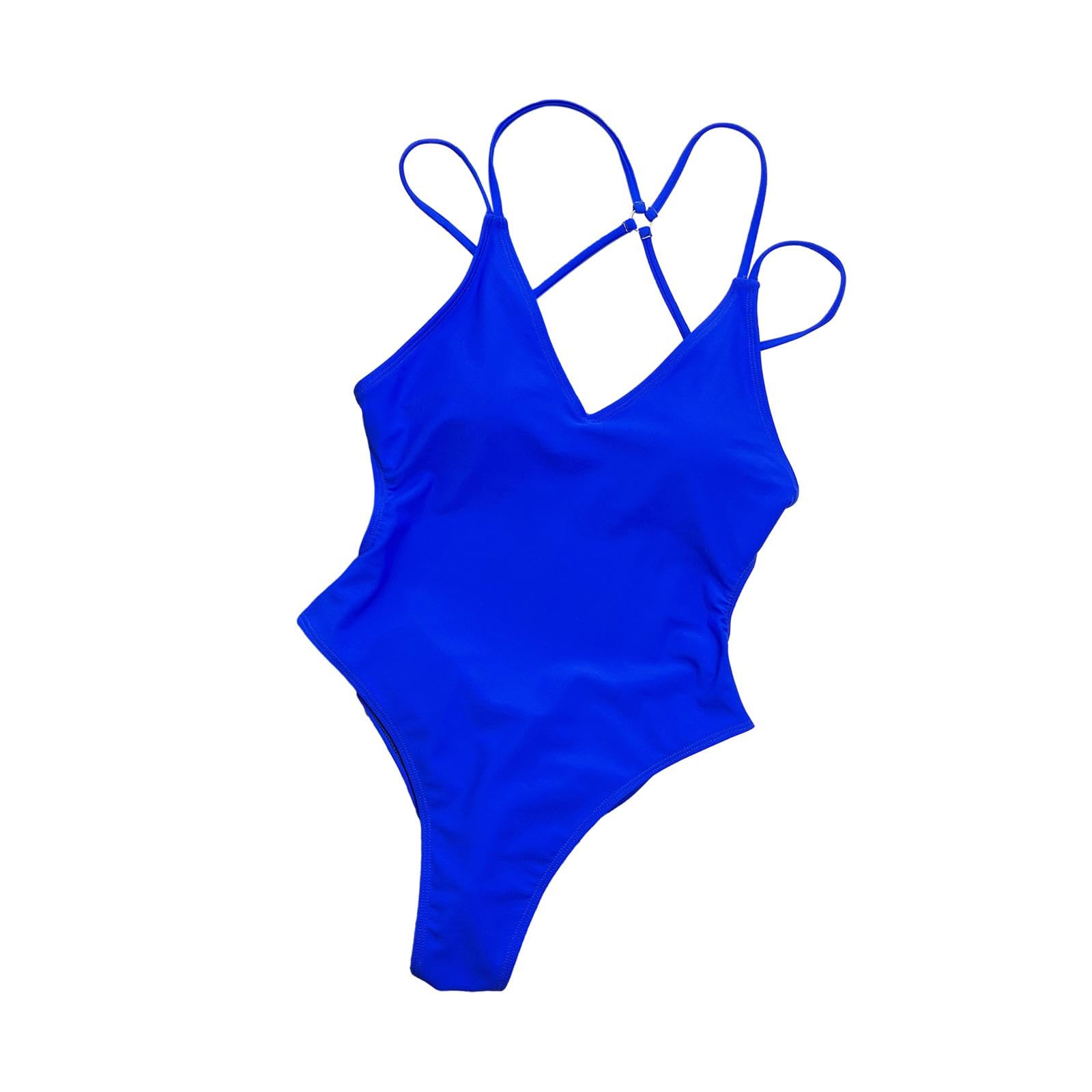 Monokinis Bathing Suit Halter Swimwear Summer Vacation Beach Women Swimsuits S | Womens Clothing | Swimwear-image-14
