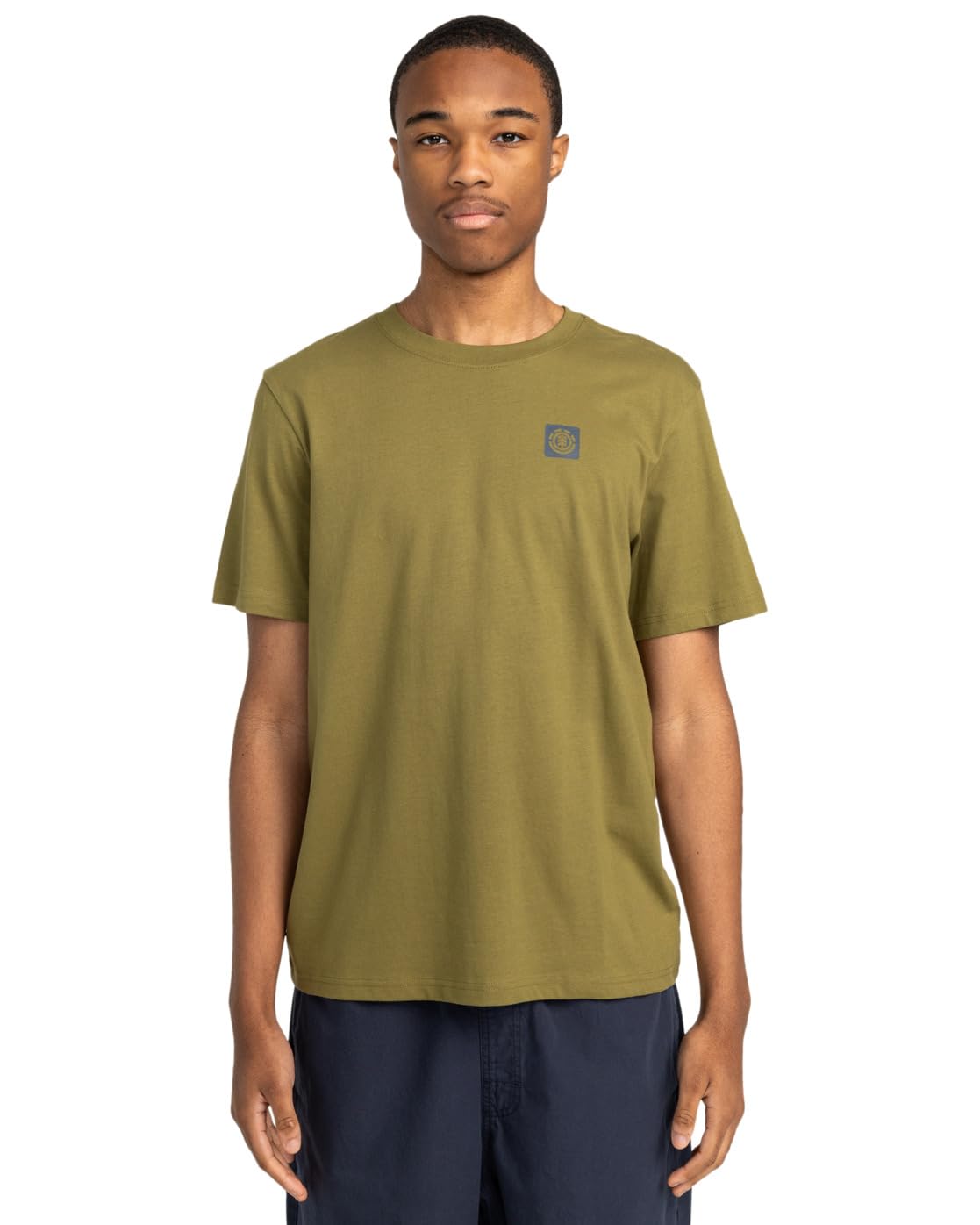 Element T-Shirt Joint Texture SS Young Mens Green XS