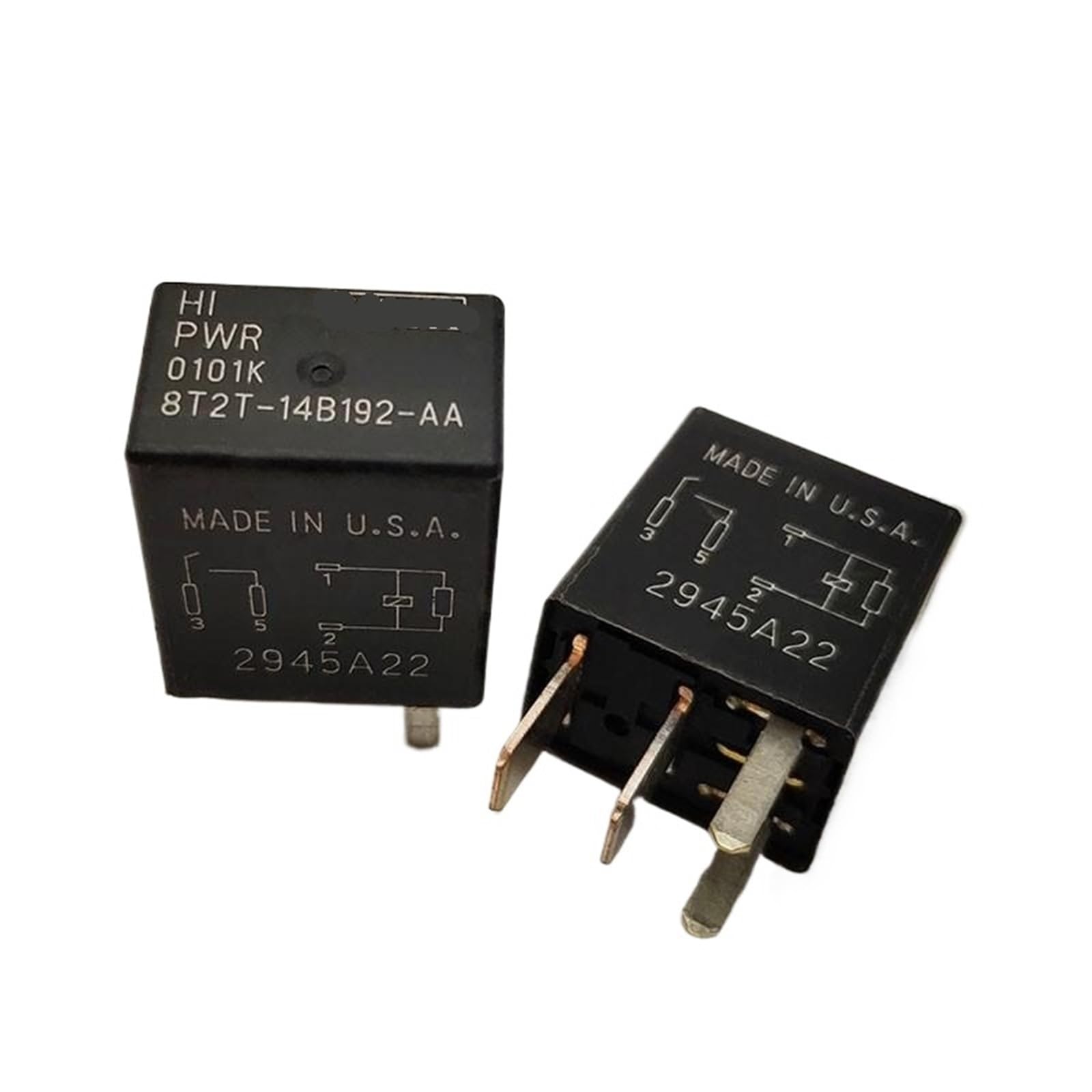 Relais 8T2T-14B192-AA compact à haute isolation thermique - 2
