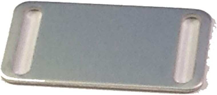 Wild Dingos LLC Slide Pet ID Tag Dog Cat Identification Charm Aluminum Silver