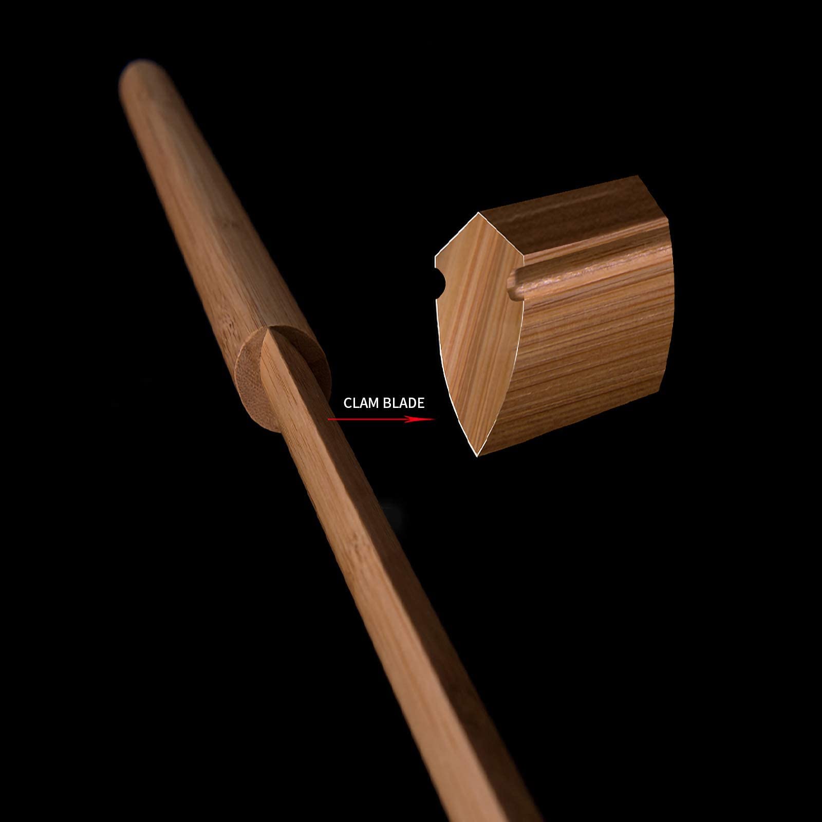 Katana en Bois Bokken Katana Kendo épée Accessoires d'arme en Bois Kendo épée Combat Formation Accessoires de Jeu de rôle Fait à la Main 103 cm
