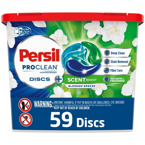 Persil Discs Laundry Detergent Pacs, Active Scent Boost, 59 Count #TOP17